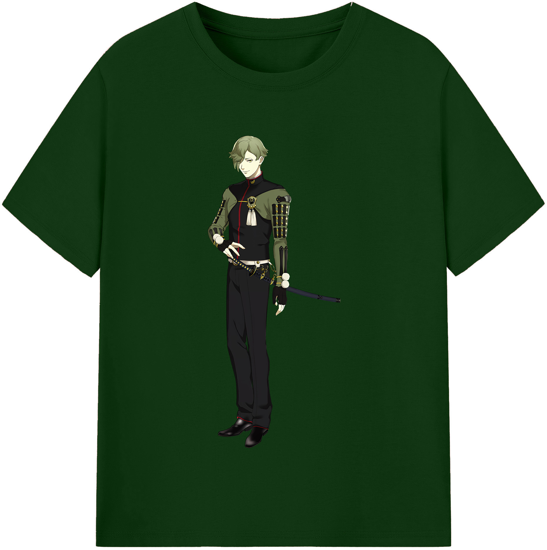 （画像用） 刀剣乱舞 Touken Ranbu 綿100％半袖Tシャツ（フロントプリント）